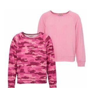 NWT Lucky Brand 2 Piece Youth Long Sleeve Knit Tops Size M(10-12)